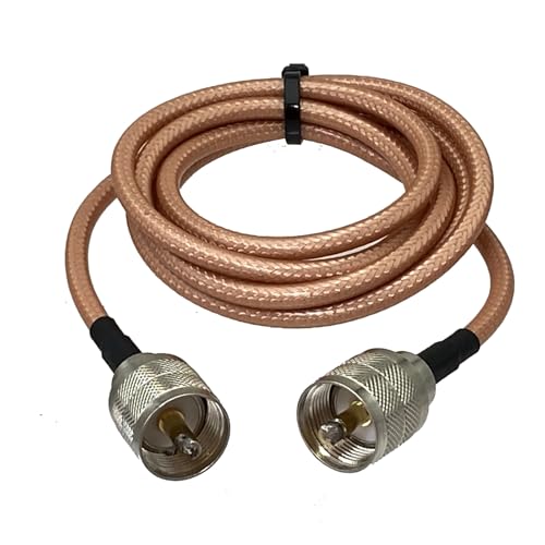 Câble RG142 PL259 mâle pour supprimer les pertes de signal 10M
