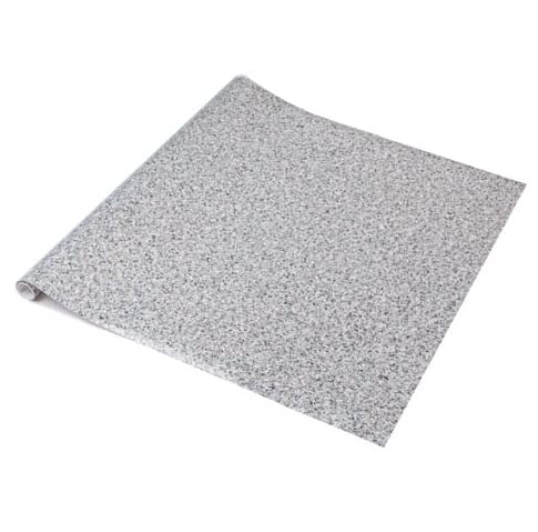 Self Adhesive Vinyl Wrap Film for Kitchen Worktops dc fix Granite Grey (67.5CM, 10M)