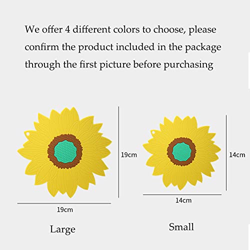 Sottopentola Silicone Set di 2, Taxually Presine