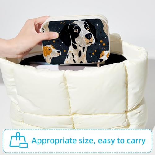 Boîte à bijoux portable dalmatien pour bagues et colliers - 6