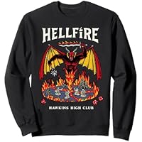Stranger Things Hellfire Hawkins High Club Sudadera, Unisex para