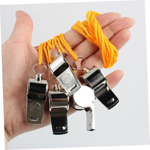 Set de 10 silbatos VICASKY con cordón para emergencias miniatura 4