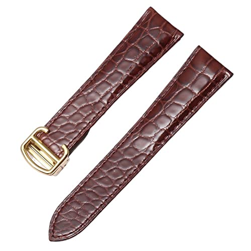 Bracelet montre CZKE cuir véritable 20mm pour Cartier Solo et Tank au quotidien