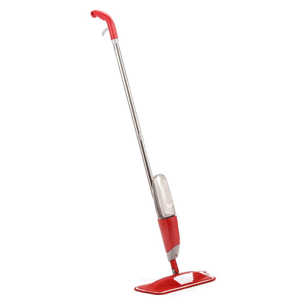 didiwei Squeeze Mop Home Cleaning Tools Mopa for Wash Floor Cleaning Lazy Mops Washing Pads (Color : Red within 4 padss)