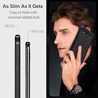 ivoler Silikon Hülle für Samsung Galaxy S8+ / S8 Plus, [Militärischer Schutz] Stoßfest Handyhülle, Dünne Weiche Flexible TPU Kratzfest Schutzhülle Anti-Fingerabdruck Case Cover, Schwarz – Ansicht 7