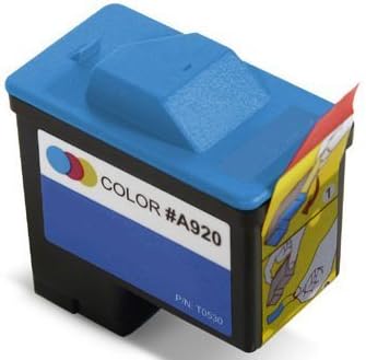 Remanufactured (Series 1) DELL T0530 Color Ink Cartridge for Dell A920 All-In-One and 720 Printers