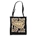 Never Trust A Big Butt & A Smile Cheetah Print Funny Tote Bag