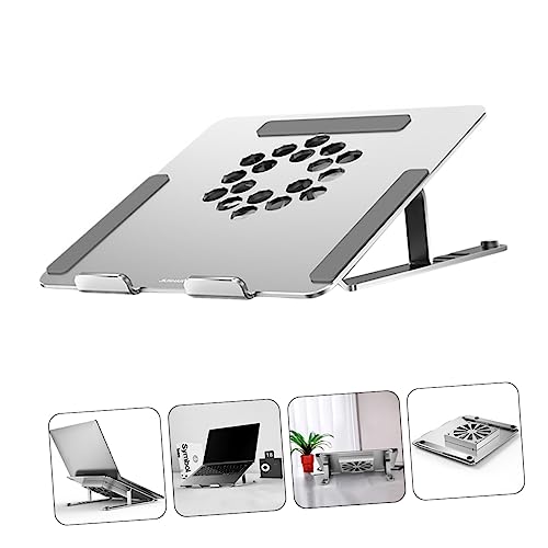 Base para laptop con ventilador RGB y altura ajustable miniatura 5