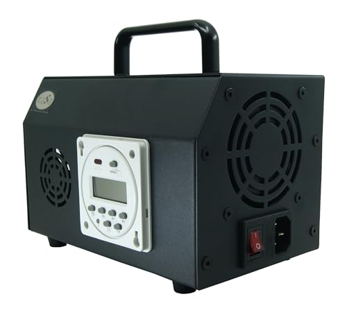 ICASA KOZONO-P10 Generador de Ozono Tipo A de 10 g/h para Desinfectar el Aire. Purificador de Aire Portátil Programable. Máquina de Ozono para el Hogar, Coche o Espacios Públicos.