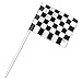 Oasis Supply 24 Count Checkered Flag Racing Cupcake Picks