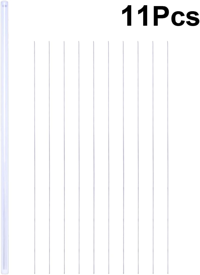 Beatifufu Stitching Needle Set 10pcs Beading Needles Versatile for Jewelry Making Embroidery and Sewing