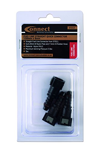 Conector rápido recto Connect Workshop Consumables 37213 de 7,89 mm x 8 mm 3