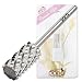 PANA Professional 3/32" Shank Size - Flat Top Large Barrel Silver Carbide Bit 4X Coarse Grit - Nail Drill Bit for Dremel Machine