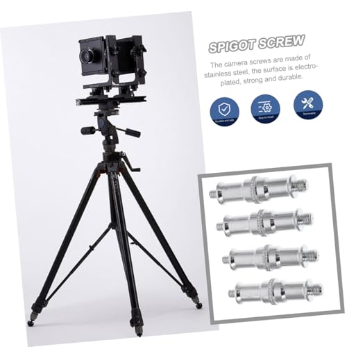 Adaptador de tornillo Mikinona para grabar video y realizar entrevistas sin imprevistos 3