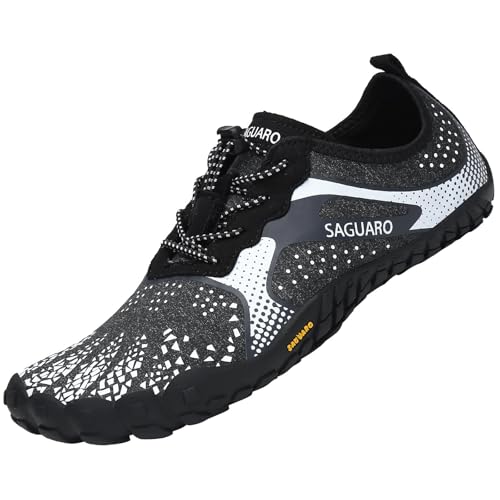 Saguaro Zapatos Barefoot Hombre Zapatillas Minimalistas Mujer Calzado Trail Running Blanco 38 Saguaro Zapatos Barefoot Hombre Zapatillas Minimalistas Mujer Calzado Trail Running Blanco 38