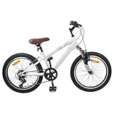 【Design stylé】 Ce VTT combine style et fonctionnalité, super pour des aventures dehors ou une utilisation quotidienne. Avec ses détails soignés et son look classique, il présente un cadre intemporel, s'adaptant à divers terrains pour tous les cyclistes en quête de solutions à la fois pratiques et élégantes pour leurs déplacements. Conçu pour les chemins exigeants, c'est parfait si tu veux un vélo qui a du style et reste pratique.