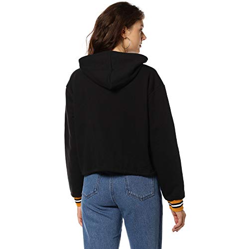 Image of PINACOLADA Women Red Crop Casual Sweatshirt