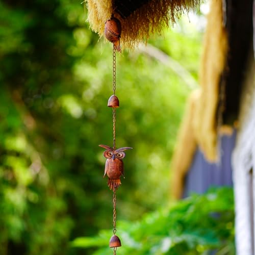 Chaînes de pluie pour extérieur ajustables pour remplacer vos gouttières