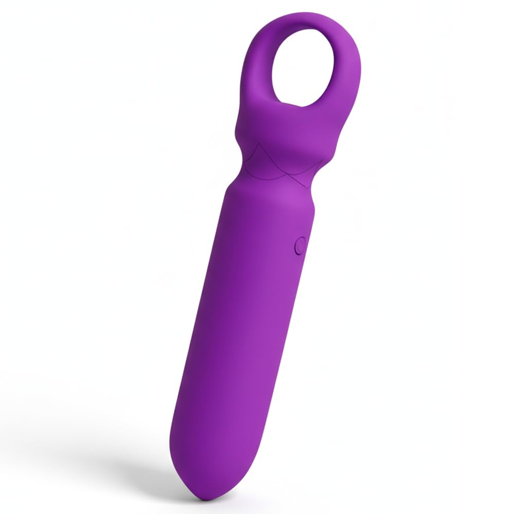 Rechargeable Mini Personal Massager – Waterproof 10 Mode Silicone