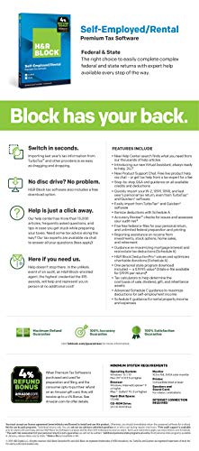 Image of H&R Block Tax Software Premium 2019 Win [PC Online code]