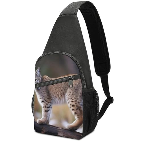 Morrales de senderismo Wild Bobcat Sling Bag miniatura 1