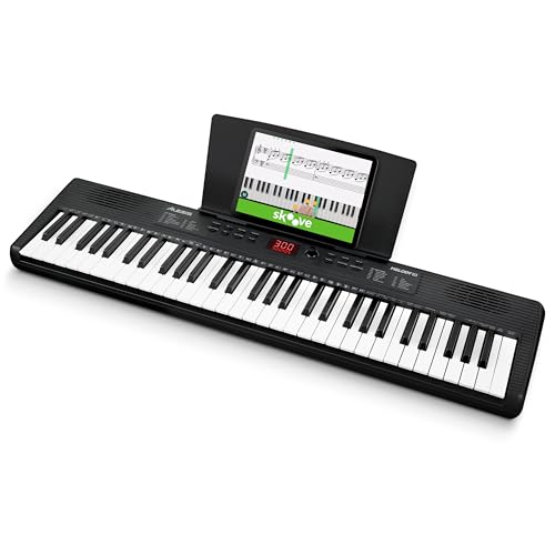 Amazon.co.jp: Alesis キーボード ピアノ 61鍵盤 スピーカー内蔵