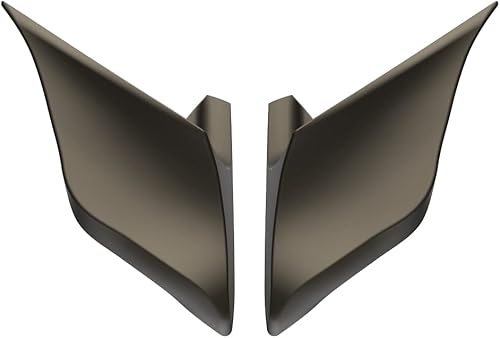 Miniatura 481 de Advanblack Barracuda - Cubiertas laterales estiradas plateadas (brillantes), paneles extendidos para Harley Touring Street Glide Road Glide Electra