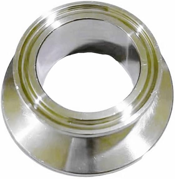 Pipe connector, Tri Clamp Reduce 1.5"- 2" Ferrule O.D 50.5mm-64mm Reducer 304 Stainless Steel Pipe Fitting