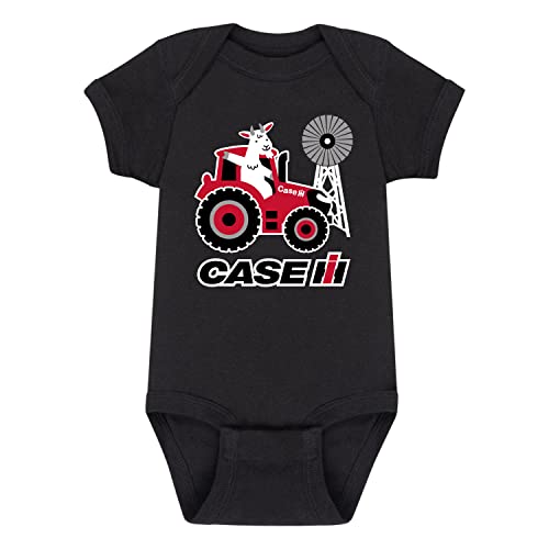Image of Case IH - Goat Driving Tractor - Infant Baby One Piece