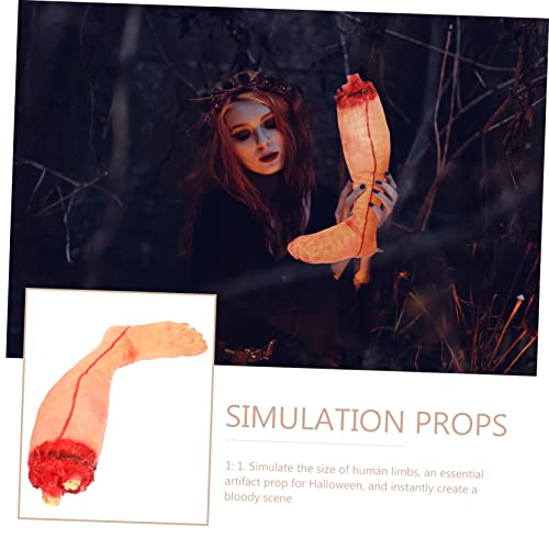 Jambe coupée réaliste pour éviter les décorations d'Halloween ennuyeuses - 7