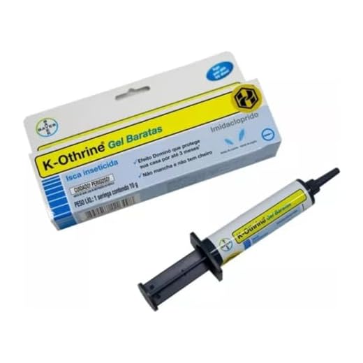 Mata Barata Gel K-otrhine Seringa 10g - Dura 3 Meses Bayer