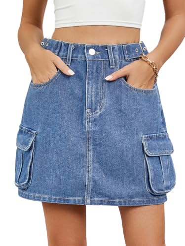 Mini jupe en denim été sexy idéale pour vos sorties streetwear à Paris
