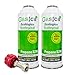 Produktbild Ralertreik Gaspack V2 ökologisches Kühlgas Ersatz für R22/R407/R32 und R410A (2 Flaschen + Schlüssel)
