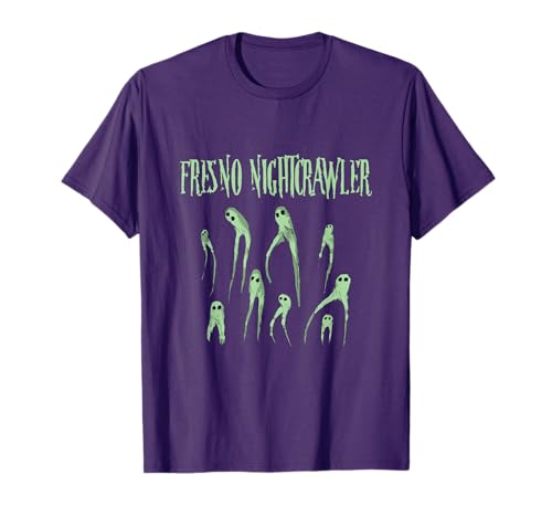 Fresno Nightcrawlers California Cryptid Paranormal Halloween T-Shirt