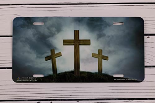 Cross License Plate, Christian Car Accessories, Christian Car Plate, Christian License Plate, Made In Usa By Airstrike License Plates (Made Of Metal)-468 #TOP3