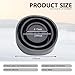 Tesnaao 2 PCS Car Light High Temperature Resistant Flame Retardant Dust Cover, 2.16