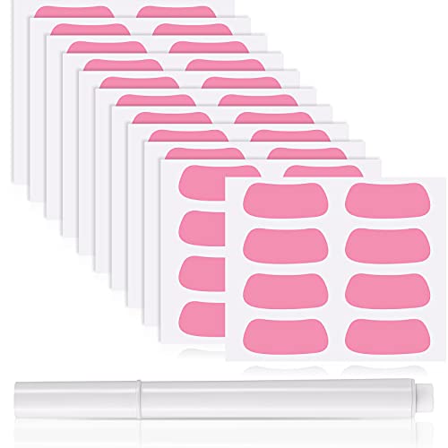 Tiras de ojos antirreflejos y transpirables Sumind con lápiz blanco personalizable para sóftbol