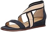 Splendid Women's Janae Wedge Sandal, Navy, 6 M US