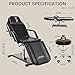 Hicomony Hydraulic Tattoo Chair Esthetician Bed with Rolling Stool, Multi-Purpose Black Tatoo Bed Tablefor Arist, 360 Swivel Adjustable Facial Chair Spa Table