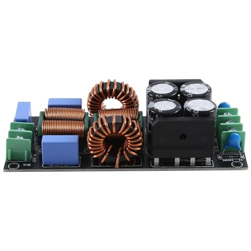 arlote MóDulo de Placa de Filtro de Potencia Filtro PurificacióN de Red de CA Ruido de Audio HiFi 20A
