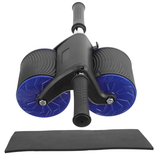 PAMINGONO 1set Two-wheel Abdominal Fitness Roller with -skid Wheels for Deep Muscle Training for All Levels of Workout Enthusiasts