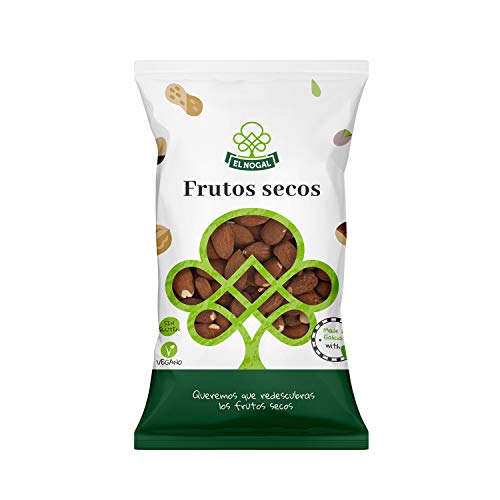 El Nogal Frutos Secos Almendra Largueta Tostada con Piel Bolsa 125 g