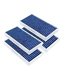 Forccord 4-PCS Cabin Air Filter Fits for Mini Cooper 2024-2014, BMW X1/X2 2022-2016, i3s 2021-2018,