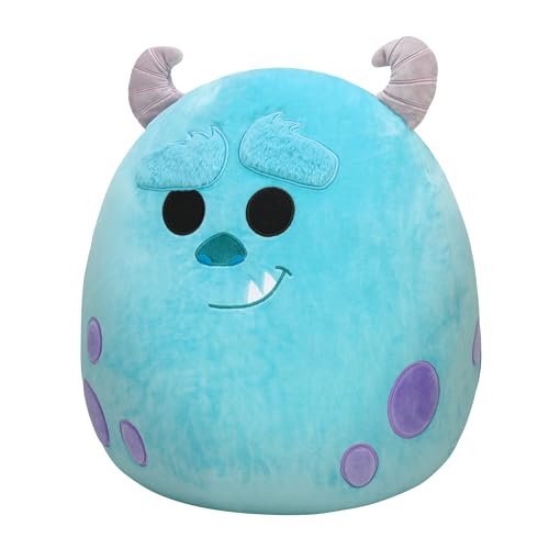 squishmallows official jazwares plush 1434 sulley - disney pixar ultrasoft stuffed animal plush toy
