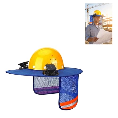 Chapeau de soleil randonnée en polyester léger et ventilé avec bords réglables recharge USB