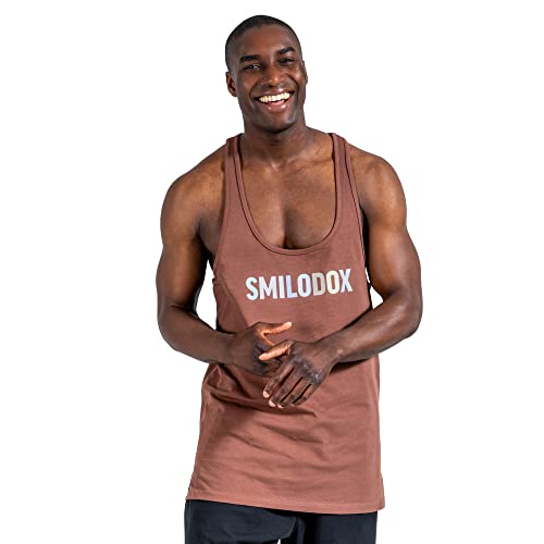 SMILODOX Herren Stringer Branson - Regular fit ärmelloses Oberteil mit...