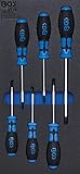 Contenido de suministro: Destornillador, longitud 80 mm, perfil en T (para Torx) T15