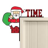 Weihnachtsdekorationen für den Türrahmen, Dekorationen für die Türecke, Tür-Topper aus des...