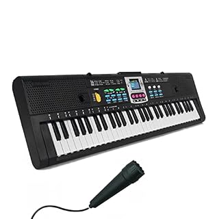 MBBHD Claviers éLectronique 61 Keys Musique Numérique Clavier Électronique Microphone Piano Piano Electronic Clavier… - Les Beatles, Paul McCartney, John Lennon, RIngo Starr, George Harrison MBBHD Claviers éLectronique 61 Keys Musique Numérique Clavier Électronique Microphone Piano Piano Electronic Clavier… – Image 2