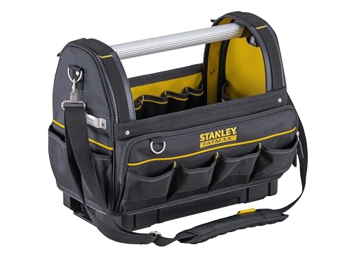 Stanley FMST83296-1 FatMax Carry Case (Spacious and Easy to Access, Waterproof Base, 30 kg Load Capacity, Made of Sturdy 600 Denier Nylon, Compatible with the TSTAK System)